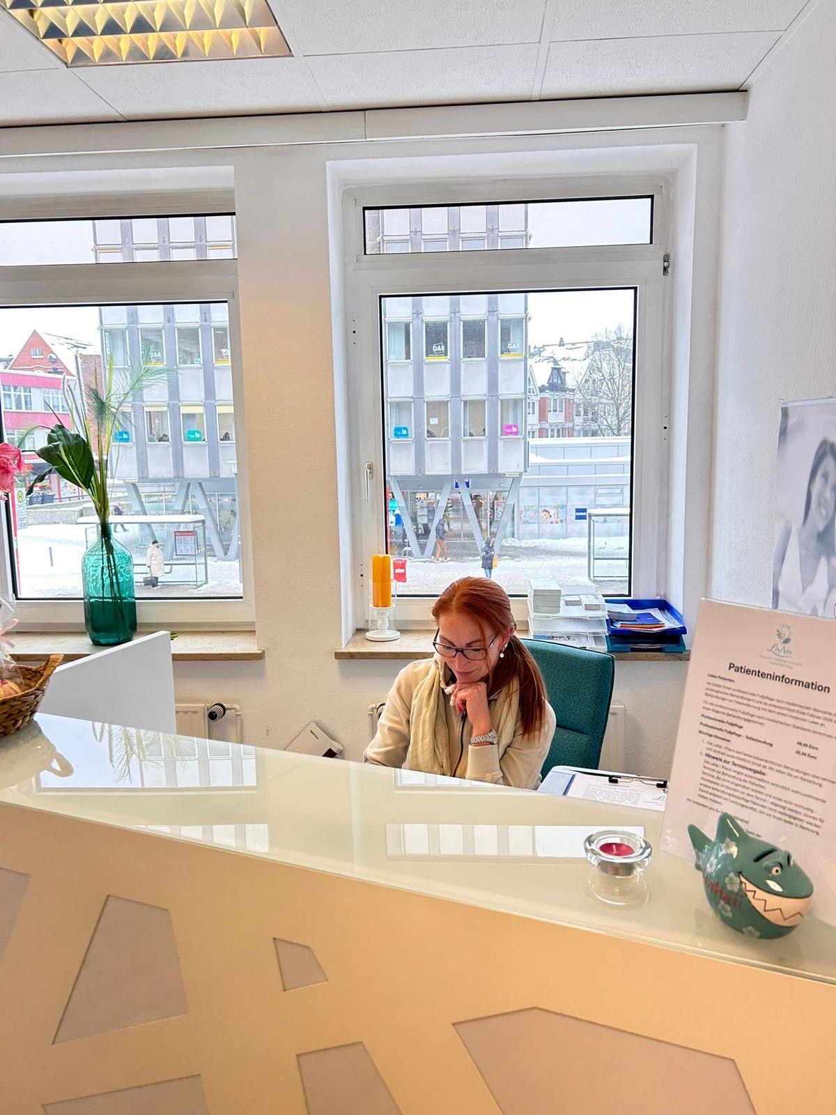 Empfang der LANA Praxis in Hamburg-Bergedorf